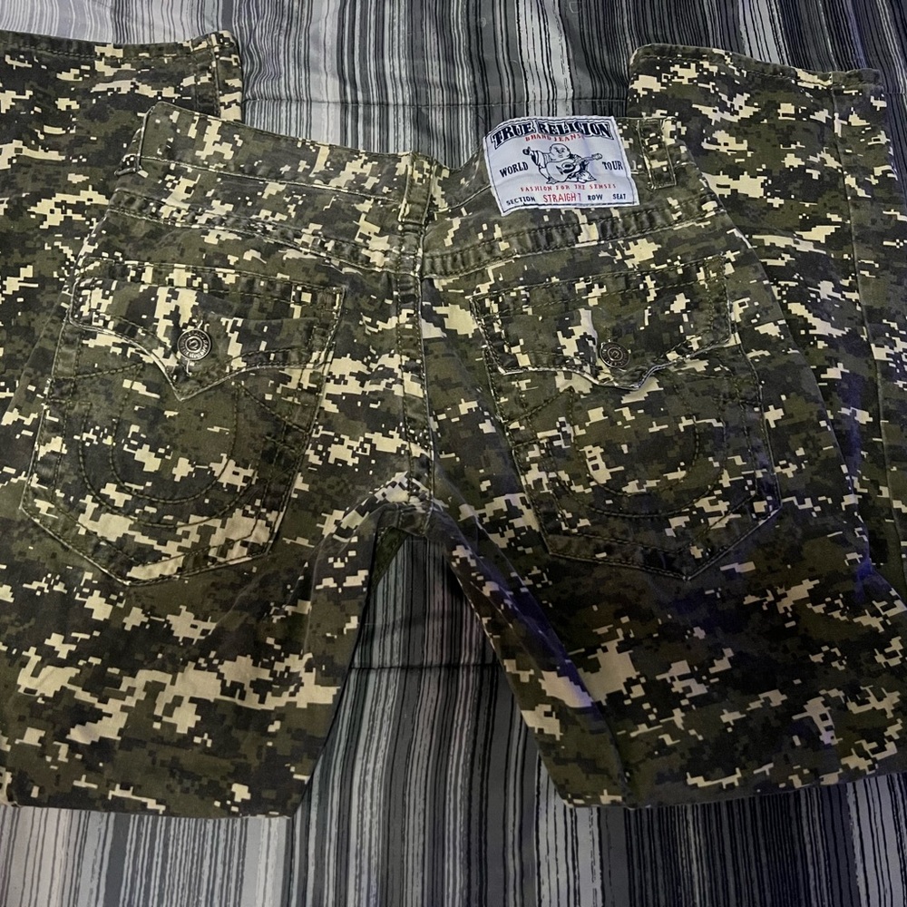 True Religion Digital Camo Jeans